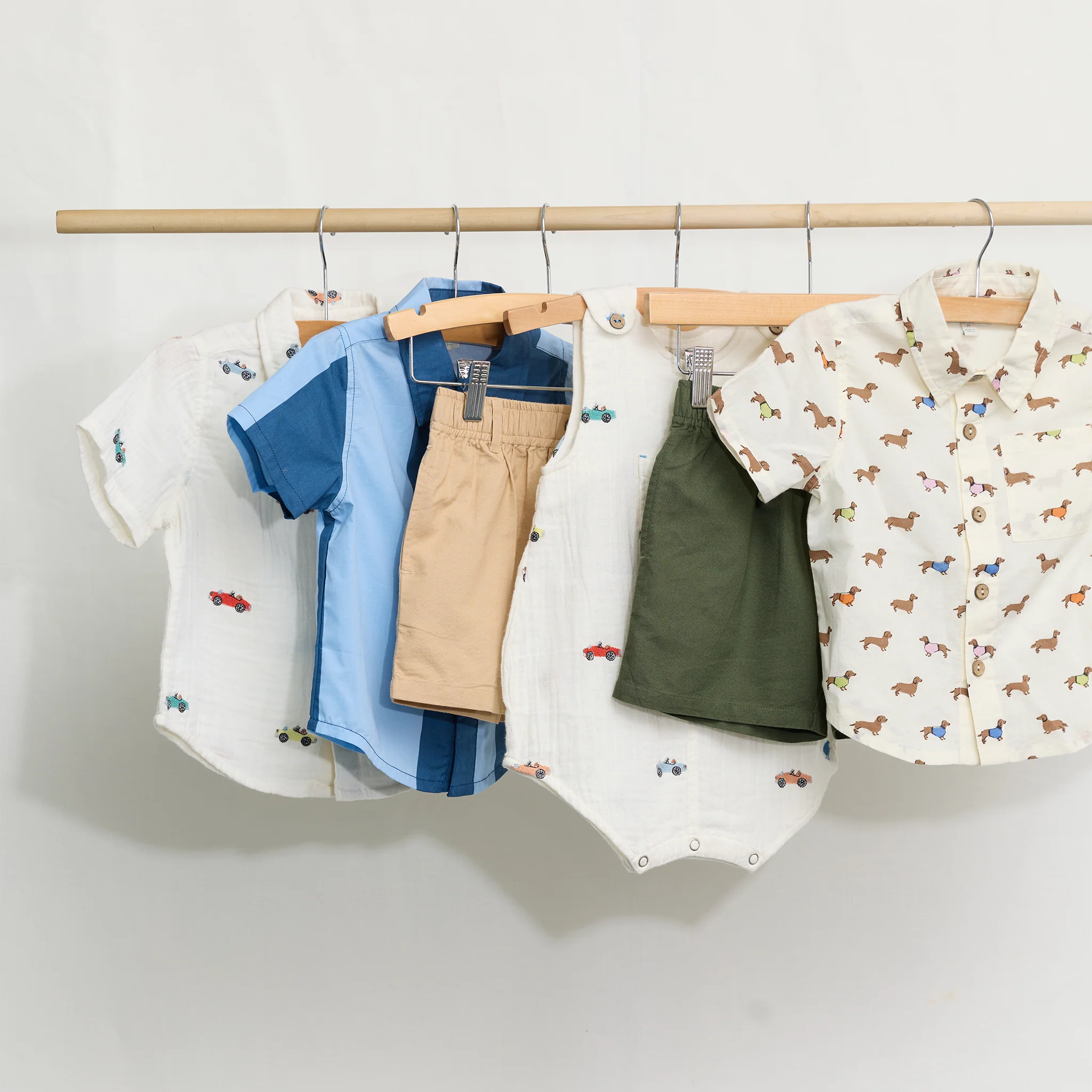 Boys Jack Shirt - Dachshunds In Sweaters - Image 4